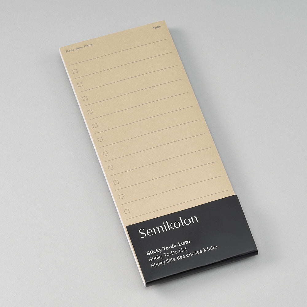 Semikolon Sticky To Do List, Fango