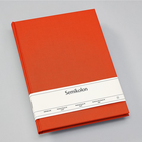 Notebook Classic | A4 | Orange | Ruled