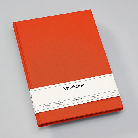 Notebook Classic | A4 | Orange | Plain