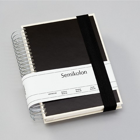 Spiral Notebook Mucho A5 Black