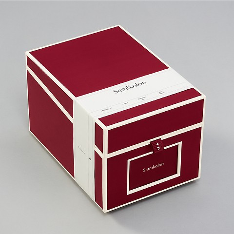 Photo Box | Burgundy