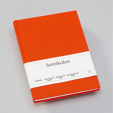 Notebook Classic | A5 | Orange | Dotted