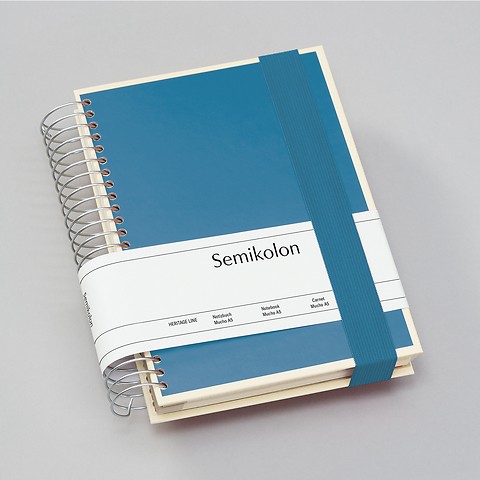 Spiral Notebook Mucho | Azzurro
