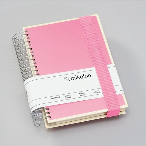 Spiral Notebook Mucho A5 Flamingo