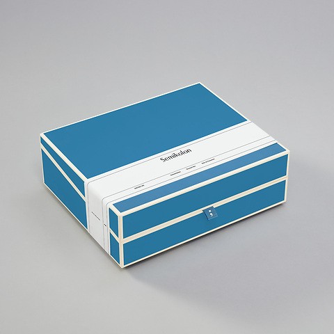 Document Box A4, azzurro