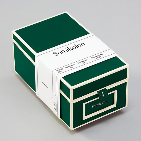 Business Card Box, forest
