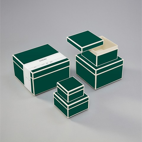 Set of 5 Gift Boxes, forest