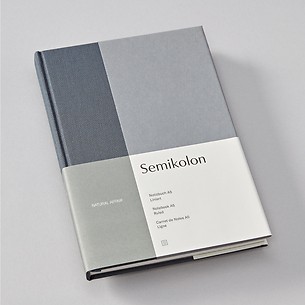 NA Notebook (A5) Sea Salt, linen-paper, 172 p., 100g/m2, Ruled