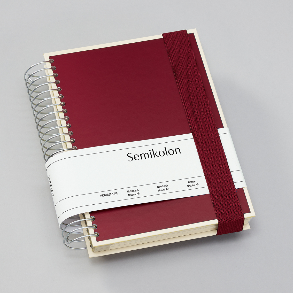 Spiral Notebook Mucho A5 at Semikolon