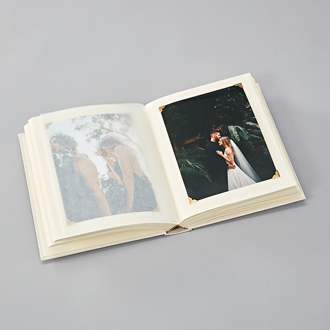 Photo Album Classic Medium 'Wedding Edition' | Chamois